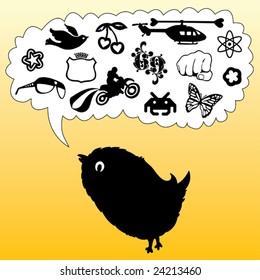Dreaming bird