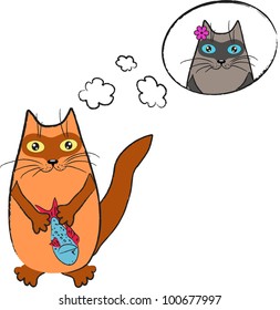 dreaming cat