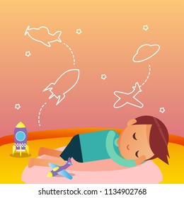 Dreaming Illustration Design