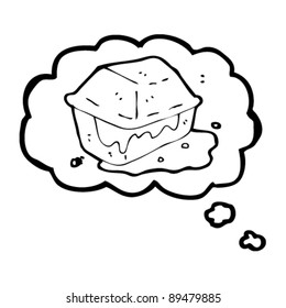 dreaming of junk food cartoon