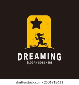 Dreaming Logo Template Design Illustration