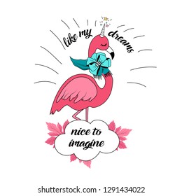 dreaming Magic Flamingo