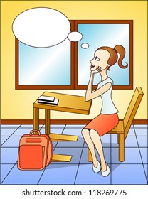 Dreaming Student