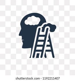 Dreaming vector icon isolated on transparent background, Dreaming transparency concept can be used web and mobile