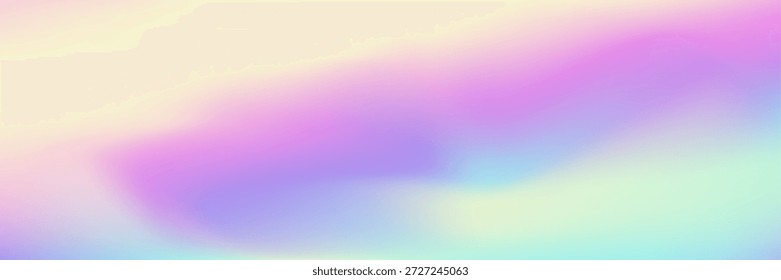 Traumhafter Hintergrund. Rosa Farbverlauf. Metallgeometrie-Hintergrund. Fuzz Texture. Retro Glitch. Hologramm Textur. Girlie Light. Chrompapier. violetter, traumhafter Hintergrund