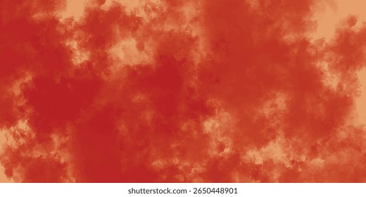 Traumhaftes Muster aus unscharfem rotem Pigment und erdigen Tintenstreifen

