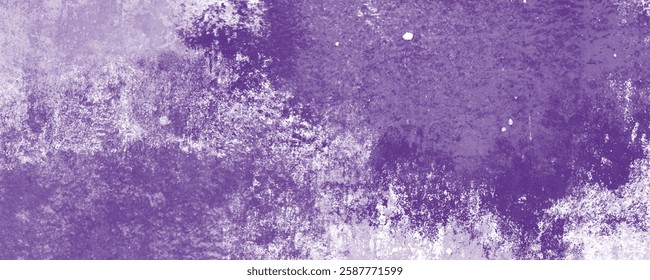 The Dreamlike and Subtle Contrast of Dark and Light Purple in an Abstract Artwork
