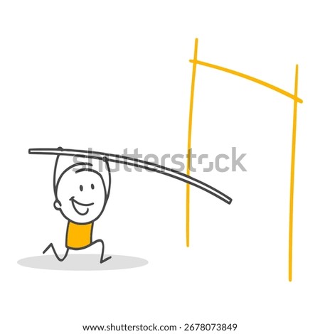 Dreams can sometimes be as strong as a pole, carrying you exactly where you need to be.