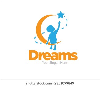 dreams child education logo designs for school logo