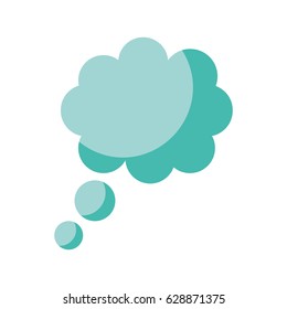 dreams cloud isolated icon