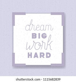 dreams message with hand made font