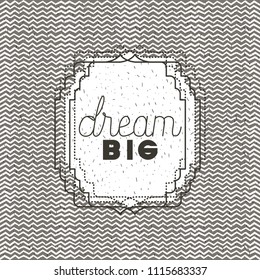 dreams message with hand made font