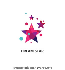 Dreams Star Logo Vector Design