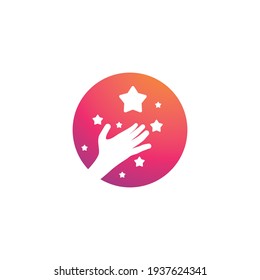 Dreams Star Logo, Vektordesign