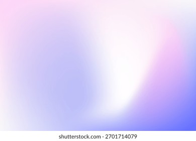Fondo abstracto de ensueño con Gradientes pastel de rosa, púrpura y azul. Ideal para diseños de tecnología, belleza y bienestar 