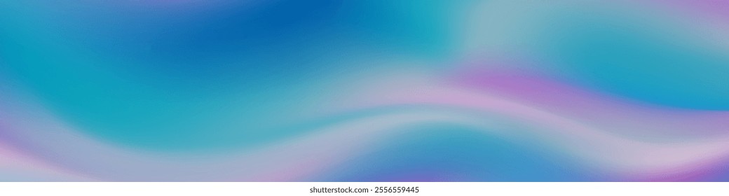 A dreamy abstract background featuring a smooth blend of pastel blue and purple hues.