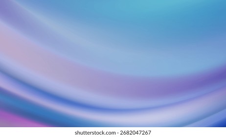 Un fondo abstracto de ensueño con suaves y fluidas ondas de cielo pastel.