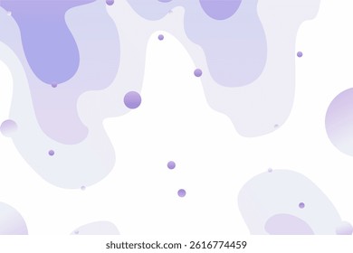 Dreamy and abstract fluid form background featuring purple pastel color blends and subtle 3D effects. Great for creative projects and soft branding visuals.