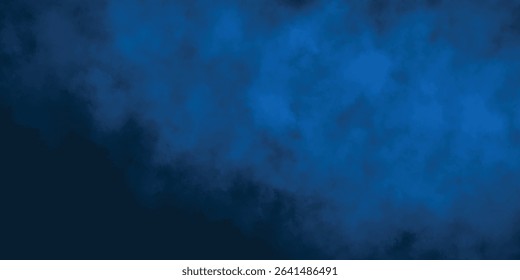 Dreamy Blue Mist and Shadow Overlay for Atmospheric Visual Design

