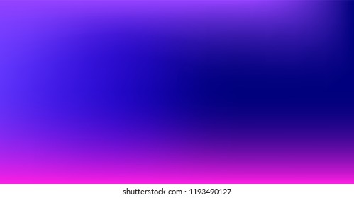 Dreamy Blue Purple Vibrant Gradient Vector Background. Neon Color Overlay, Sunrise, Sunset, Sky, Water Design Element. Trendy Unfocussed Luxury Holograph Texture. Minimal Paper Digital Gradient Teal 