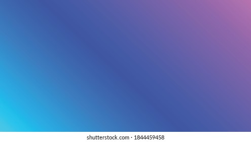 Dreamy Blue Purple Vibrant Gradient Vector Background. Sunrise, Sunset, Sky, Water Color Overlay Neon Design Element. Dreamy Unfocussed Holograph Luxury Texture. Fluid Lights Minimal Digital Gradient 