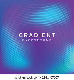 Dreamy Blue Purple Vibrant Gradient Vector Background. Sunrise, Sunset, Sky, Water Color Overlay Neon Design Element. Dreamy Unfocussed Holograph Luxury Texture. Fluid Lights Minimal Digital Gradient