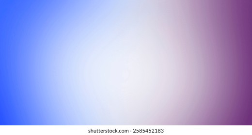 Dreamy blue-purple vibrant gradient with neon hues, resembling sunrise, sunset, sky, and water reflections. Fluid, unfocused, holographic luxury texture.