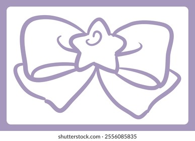 Dreamy and girly pastel colored ribbon . Design element. Vector 