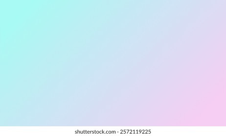 a dreamy gradient background transitioning from a vibrant turquoise to a soft, ethereal pink.