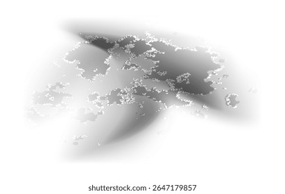 Textura em tons de cinza com neblina desbotada e formas irregulares. Perfeito para adicionar um ambiente surreal à arte digital, sobreposições de vídeo ou slides de apresentação