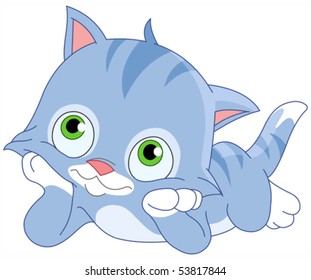 Dreamy kitten