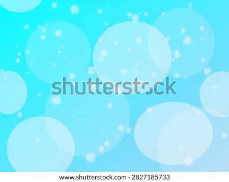 Dreamy light blue and light-bokeh background asset