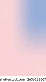 Dreamy pink and blue background in a minimalistic style with ombre effects. Ideal illustration for banners, posters, and templates.