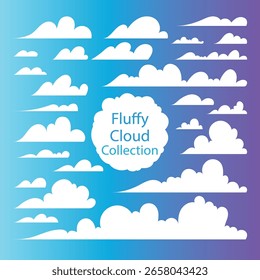 Sonhador suave Fluffy Cloud Scene
