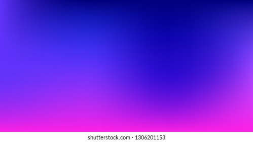 Dreamy Vibrant Blue Purple Gradient Vector Background. Sunrise, Sunset, Color Overlay, Sky, Water Neon Design Element. Luxury Trendy Holograph Defocused Texture. Digital Minimal Gradient Paper Teal 