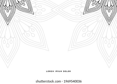 Papel pintado de ensueño con un patrón de mandala