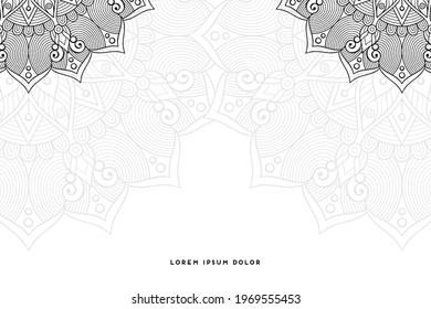 Papel pintado de ensueño con un patrón de mandala