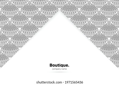 Dreamy wallpaper with mandala pattern