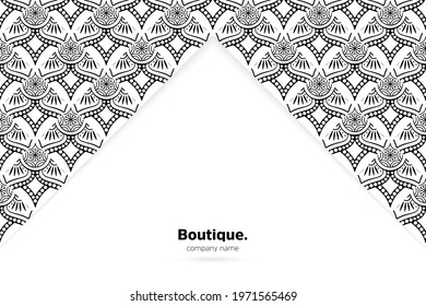 Dreamy wallpaper with mandala pattern