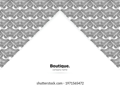Dreamy wallpaper with mandala pattern