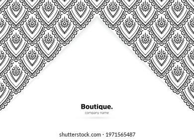 Dreamy wallpaper with mandala pattern