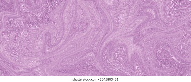 Dreamy Waves of Lavender and Lilac Flowing Together in an Elegant Abstract Marble Design

