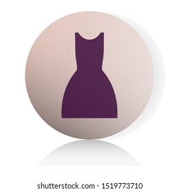 Dreass icon vector design. Clothes icon vector illustration