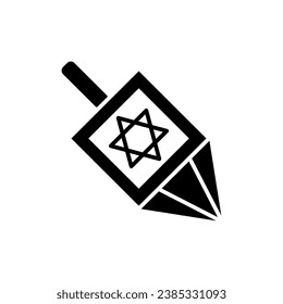 dreidel icon illustration vector isolated