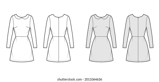 163 Peter pan collar Images, Stock Photos & Vectors | Shutterstock