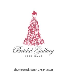 Bridal Dress Logo Images, Stock Photos & Vectors | Shutterstock