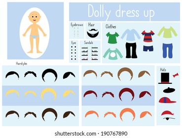 Dress Up Boy Doll