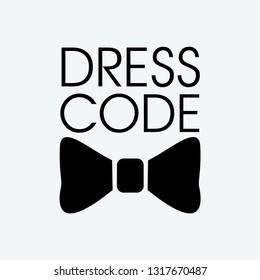 vector dress code logo