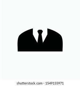 dress code sign icon vector isolated