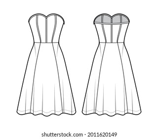 Longline Backlaced Corset With Pointed Waist And Bones Vector, Breast,  Sketch, Men PNG and Vector with Transparent Background for Free Download